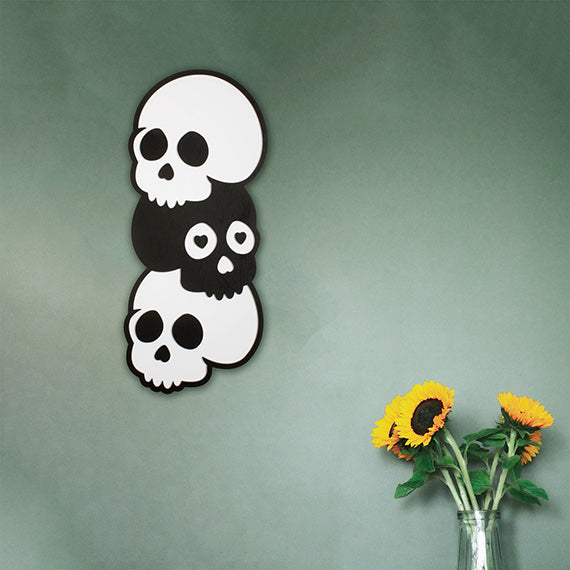 3 SKULLS HIGH "3D" en bois