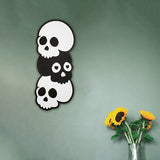 3 SKULLS HIGH "3D" en bois