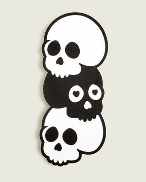 3 SKULLS HIGH "3D" en bois