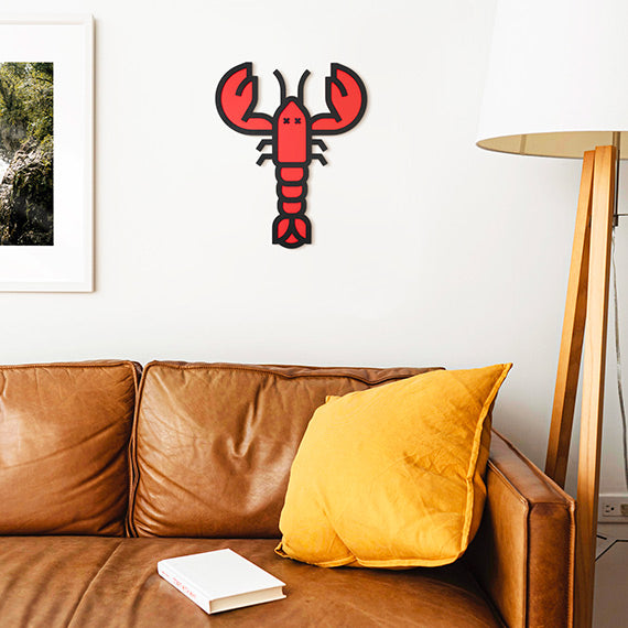 RED LOBSTER "3D" en bois