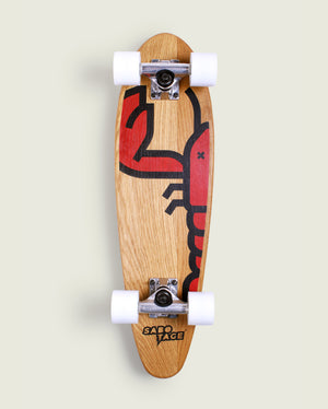 RED LOBSTER complete skateboard - 26"