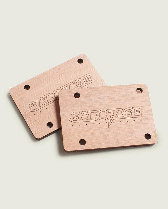 Wooden pads - 5 mm