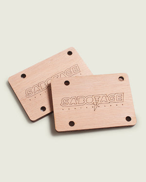 Wooden pads - 5 mm