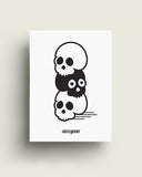 3 SKULLS HIGH poster