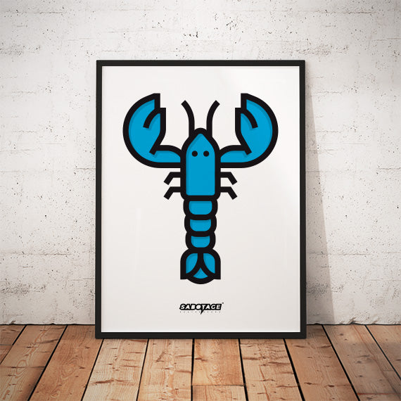 Affiche BLUE LOBSTER
