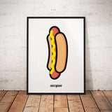 Affiche HOT DOG