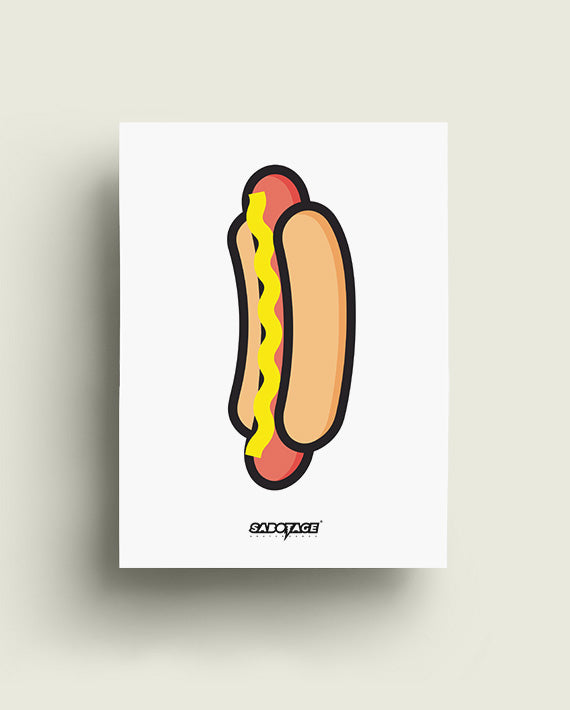 Affiche HOT DOG