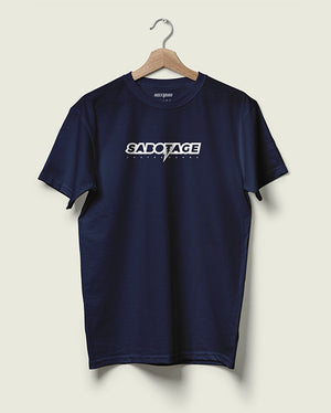 LOGO T-shirt - Navy blue